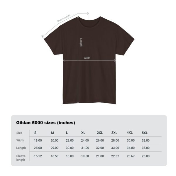 Dark chocolate color unisex Cotton Tee - Image 12