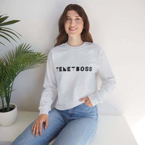 Casual TenetBoss Crewneck Sweatshirt - Unisex Heavy Blend - Image 11
