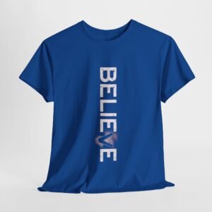 Inspirational 'BELIEVE' Unisex Heavy Cotton Tee