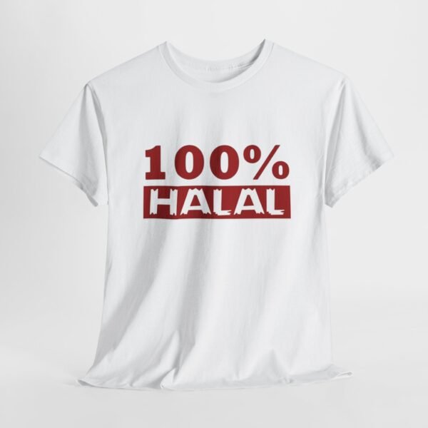 100% Halal Unisex Heavy Cotton Tee - Comfortable & Stylish Islamic Apparel - Image 12