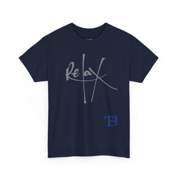 Unisex Heavy Cotton Tee - Relax Design for Casual Comfort - Image 2