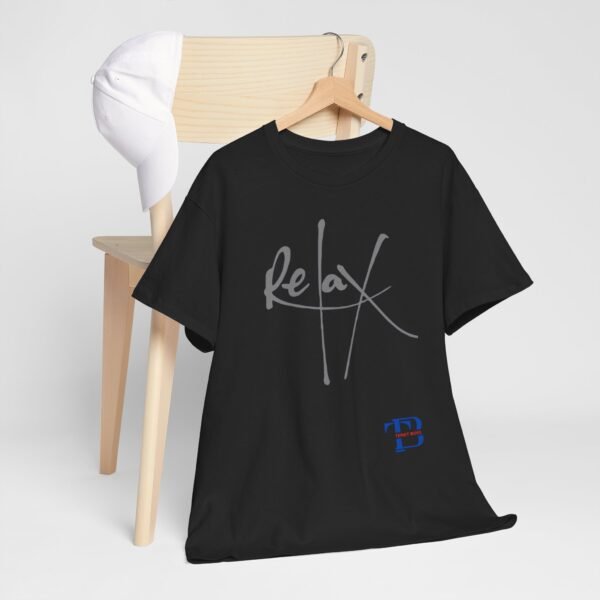 Unisex Heavy Cotton Tee - Relax Design for Casual Comfort - Image 18