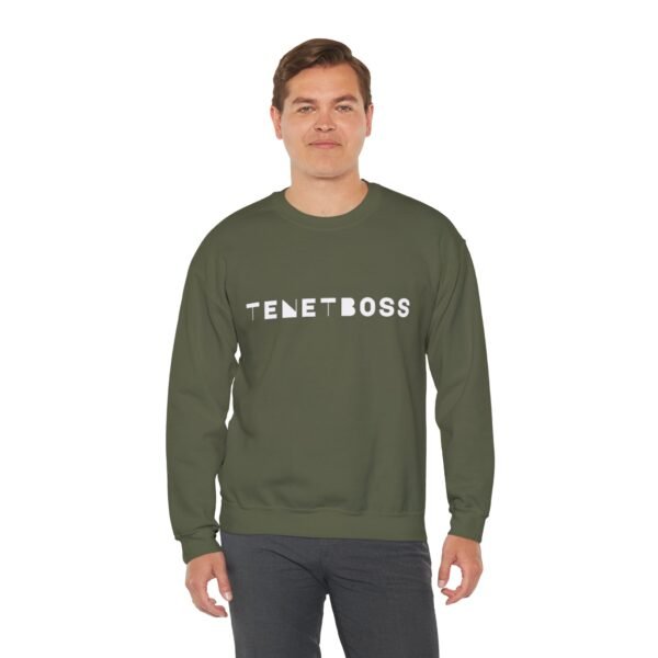 Unisex Heavy Blend™ Crewneck Sweatshirt - Trendy TENETBOSS Logo - Image 16