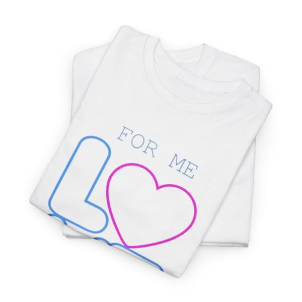For Me Love Is You Unisex Heavy Cotton Tee - Stylish Relationship Gift for Couples - Image 18