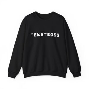 Unisex Heavy Blend™ Crewneck Sweatshirt - TENETBOSS Black Sweatshirt for Everyday Style