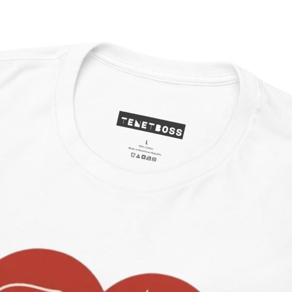 Free Palestine Heart Unisex Heavy Cotton Tee - Image 16