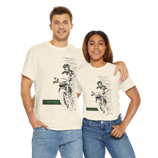 Xtreme Motorcycle Unisex Heavy Cotton Tee - Perfect for Adventure Lovers - Image 7