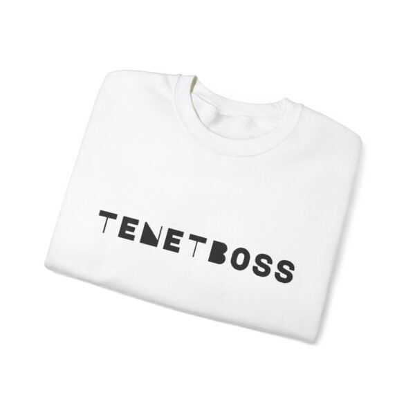 Unisex Crewneck Sweatshirt - Trendy TENETBOSS Design - Image 3