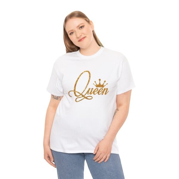 Queen Glitter Unisex Heavy Cotton Tee - Image 19