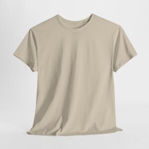 Sand color unisex Cotton Tee