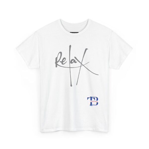 Unisex Heavy Cotton Tee - Relax Design for Casual Comfort - Image 5