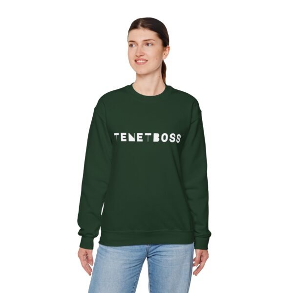 Unisex Heavy Blend™ Crewneck Sweatshirt - Trendy TENETBOSS Logo - Image 7