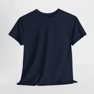 Navy color unisex Cotton Tee