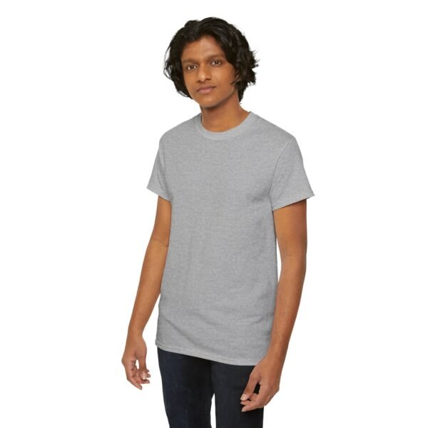 Sport grey color unisex Cotton Tee - Image 9
