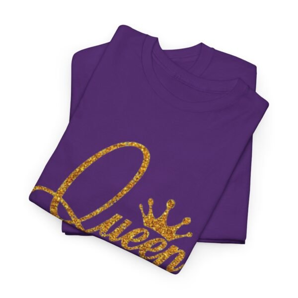 Queen Glitter Unisex Heavy Cotton Tee - Image 58