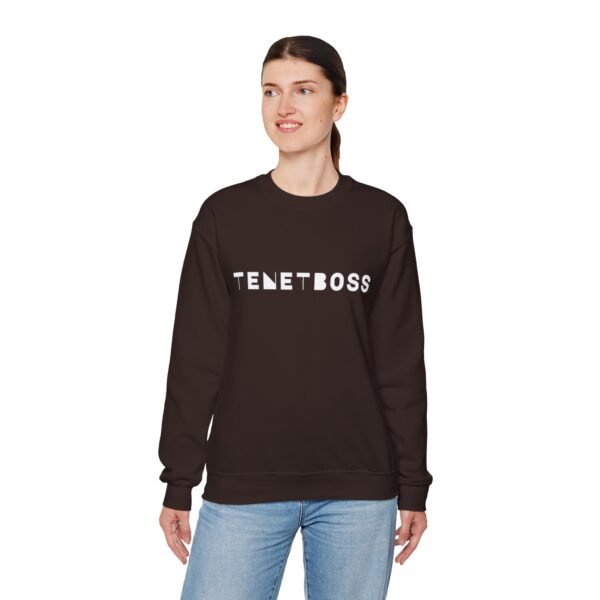 Trendy Unisex Crewneck Sweatshirt - TENETBOSS Design for Casual Comfort - Image 29