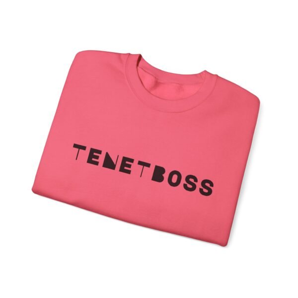 Trendy Unisex Crewneck Sweatshirt - 'TENETBOSS' Statement Piece - Image 25