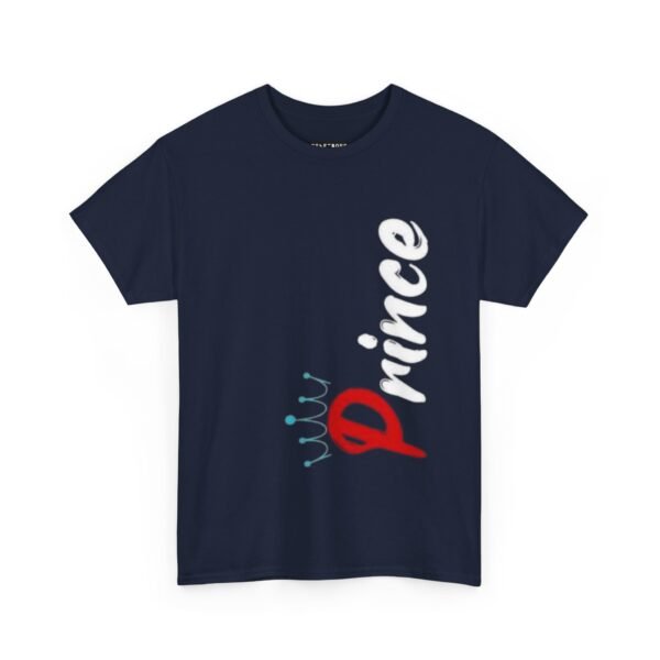 Playful Prince Unisex Heavy Cotton Tee - Perfect Gift for Young Kings - Image 3