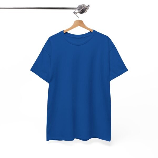 Royal color unisex Cotton Tee - Image 2