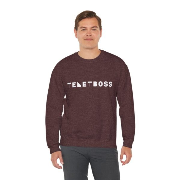 Trendy Unisex Crewneck Sweatshirt - TENETBOSS Design for Casual Comfort - Image 16