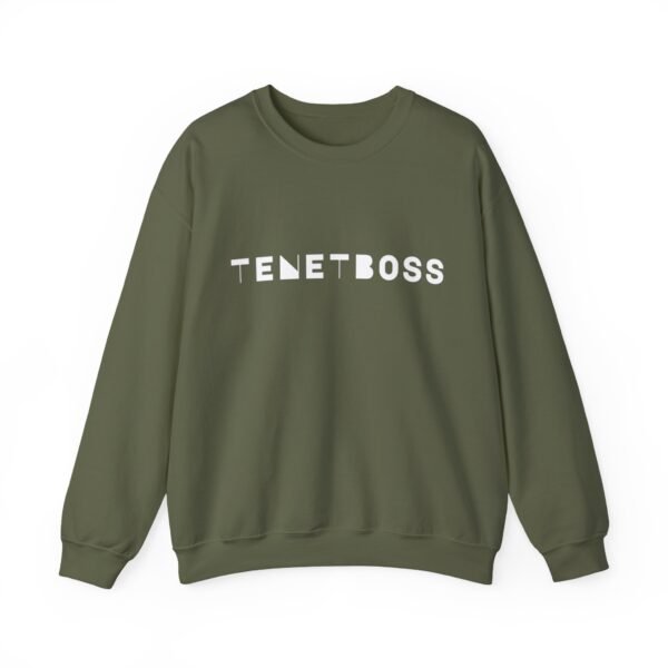 Unisex Heavy Blend™ Crewneck Sweatshirt - Trendy TENETBOSS Logo - Image 12