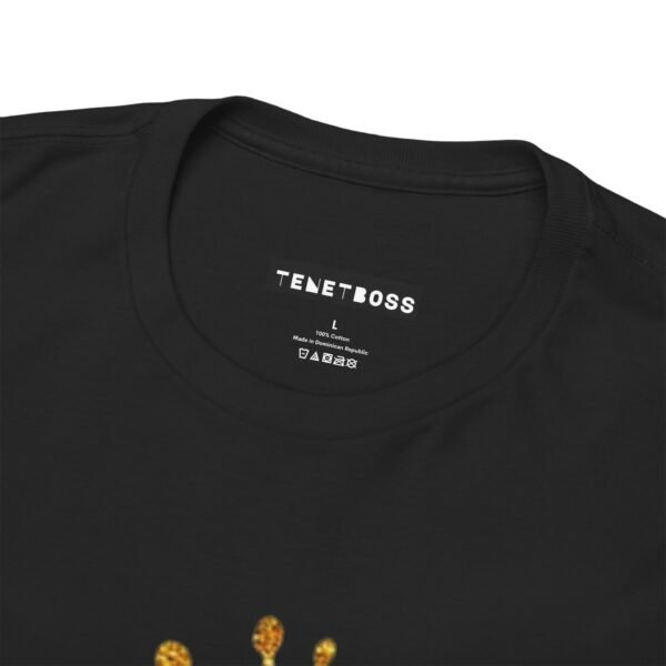 King Crown Unisex Heavy Cotton Tee - Bold Gold Design for Queens and Kings - Image 26