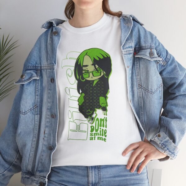 Don't Smile at Me Graphic Tee - girls Heavy Cotton Tee - Image 19