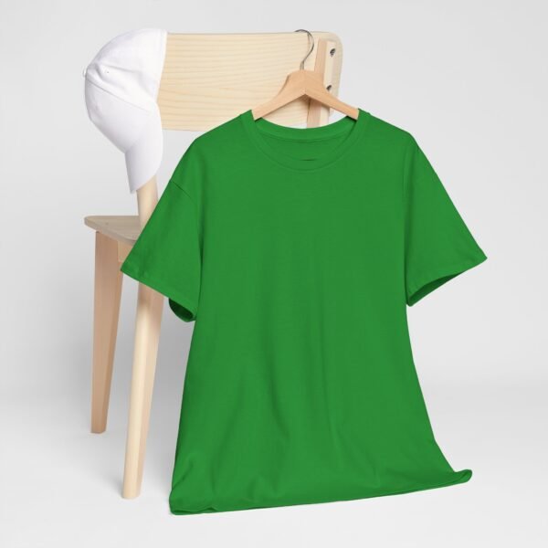 Green color (Turf Green ,Antique Irish Green ,Irish Green) unisex Cotton Tee - Image 5