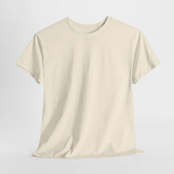 Natural color unisex Cotton Tee