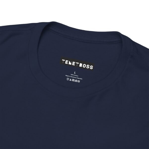 Navy color unisex Cotton Tee - Image 6