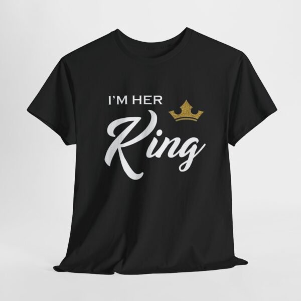 I'm Her King Unisex Heavy Cotton Tee | Perfect Gift for Partners - Image 13