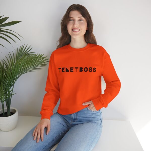 TenetBoss Unisex Heavy Blend Crewneck Sweatshirt - Perfect for Cozy Days and Casual Wear - Image 10