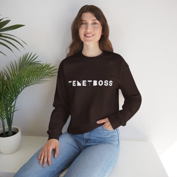 Trendy Unisex Crewneck Sweatshirt - TENETBOSS Design for Casual Comfort - Image 33