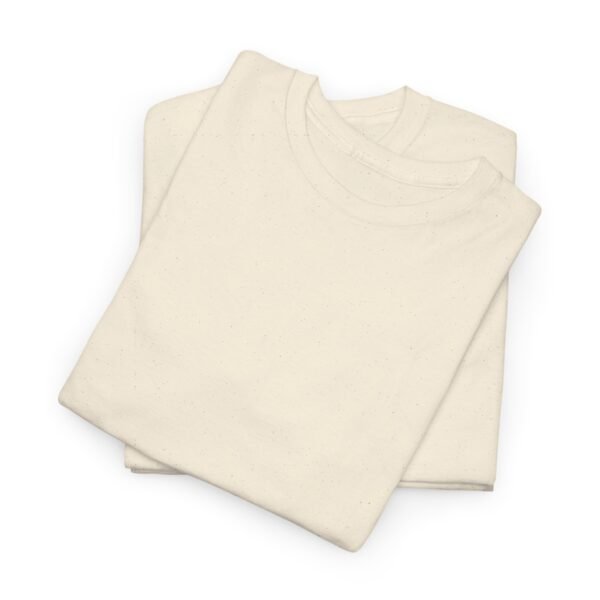 Natural color unisex Cotton Tee - Image 8