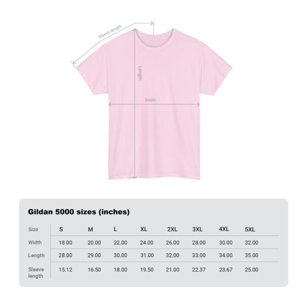 Light pink color unisex Cotton Tee - Image 10