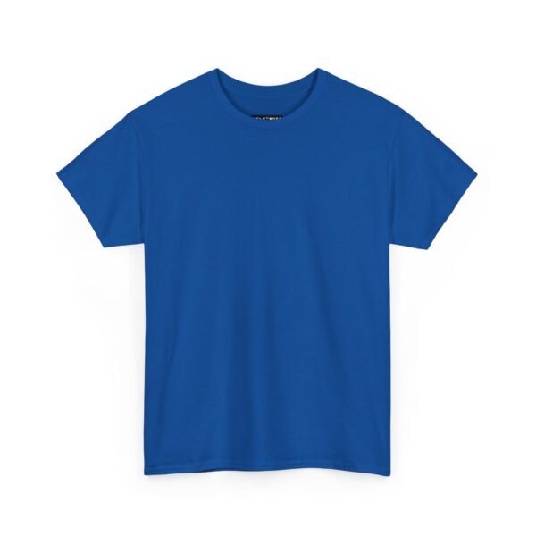 Royal color unisex Cotton Tee - Image 3