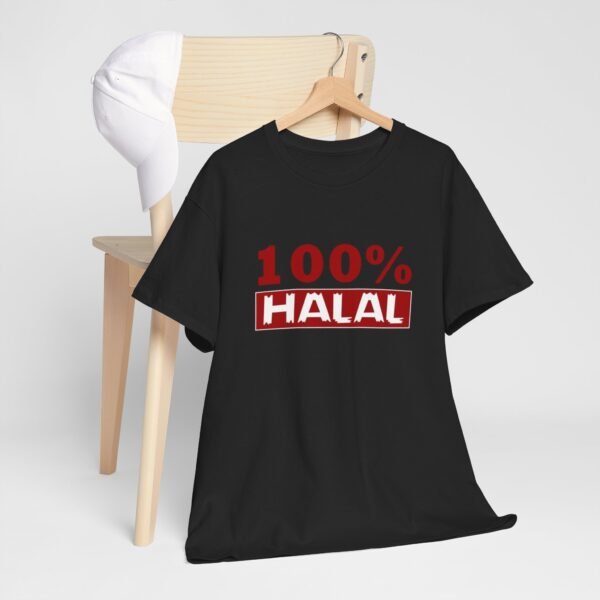 100% Halal Unisex Heavy Cotton Tee - Comfortable & Stylish Islamic Apparel - Image 5