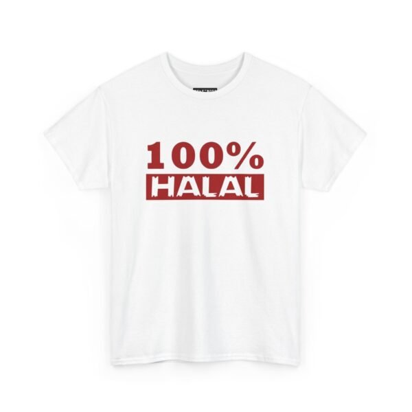 100% Halal Unisex Heavy Cotton Tee - Comfortable & Stylish Islamic Apparel - Image 10