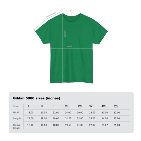 Green color (Turf Green ,Antique Irish Green ,Irish Green) unisex Cotton Tee - Image 30