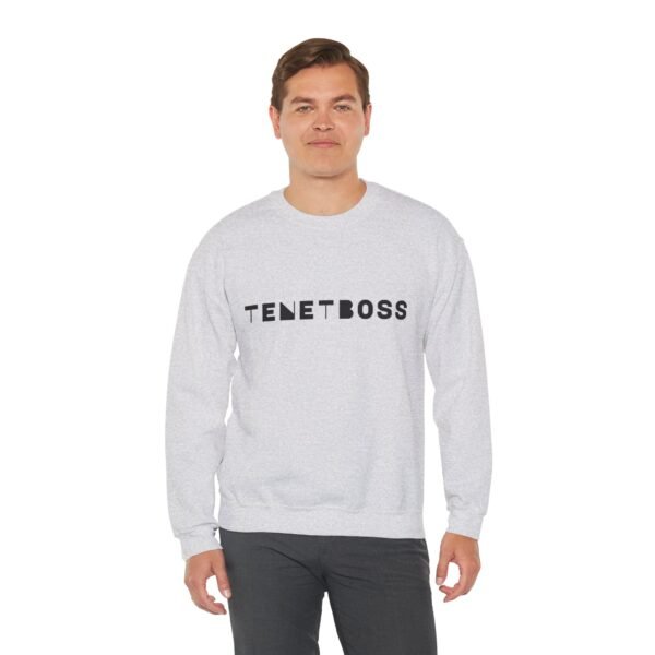 Casual TenetBoss Crewneck Sweatshirt - Unisex Heavy Blend - Image 5