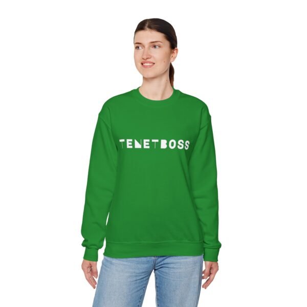 Unisex Heavy Blend™ Crewneck Sweatshirt - Trendy TENETBOSS Logo - Image 29