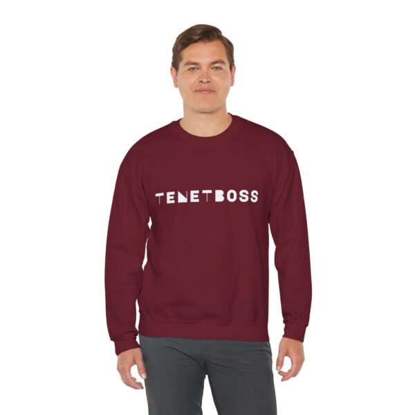 Unisex Heavy Blend™ Crewneck Sweatshirt - TENETBOSS Graphic - Image 5