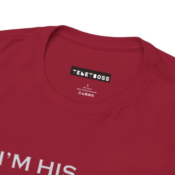 I'm His Queen Unisex Heavy Cotton Tee - Perfect Gift for Couples - Image 6