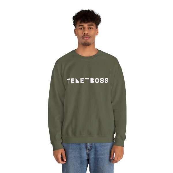 Unisex Heavy Blend™ Crewneck Sweatshirt - Trendy TENETBOSS Logo - Image 21
