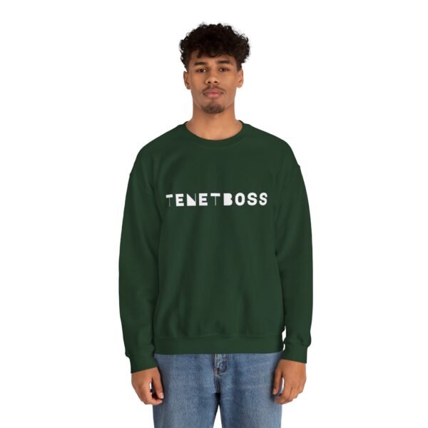 Unisex Heavy Blend™ Crewneck Sweatshirt - Trendy TENETBOSS Logo - Image 10