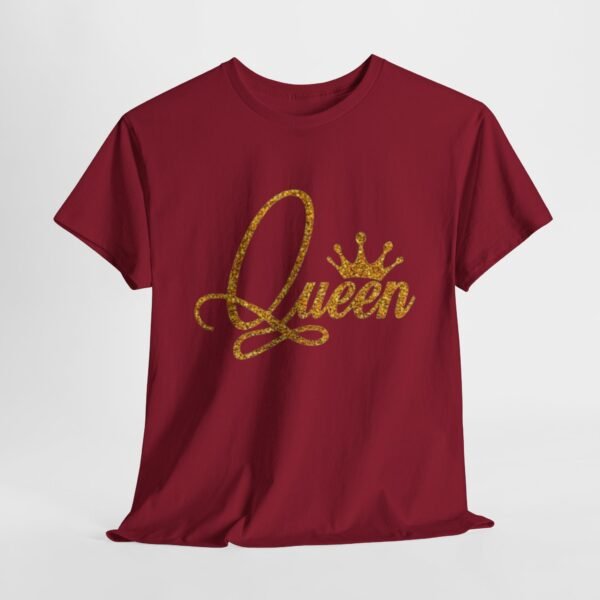 Queen Glitter Unisex Heavy Cotton Tee