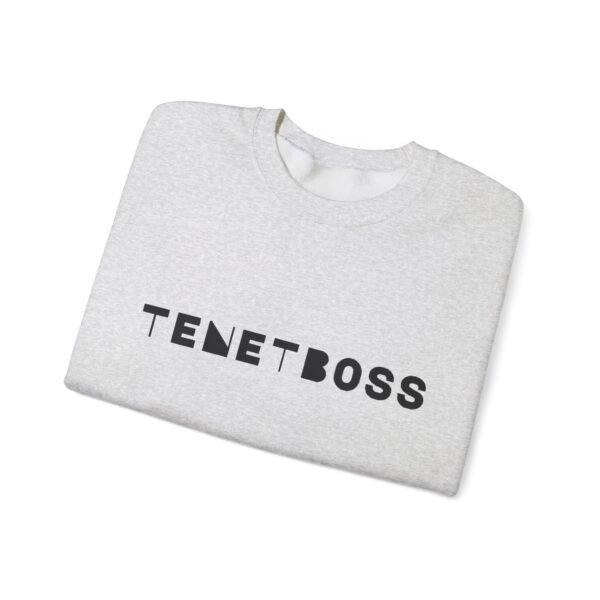 Casual TenetBoss Crewneck Sweatshirt - Unisex Heavy Blend - Image 3