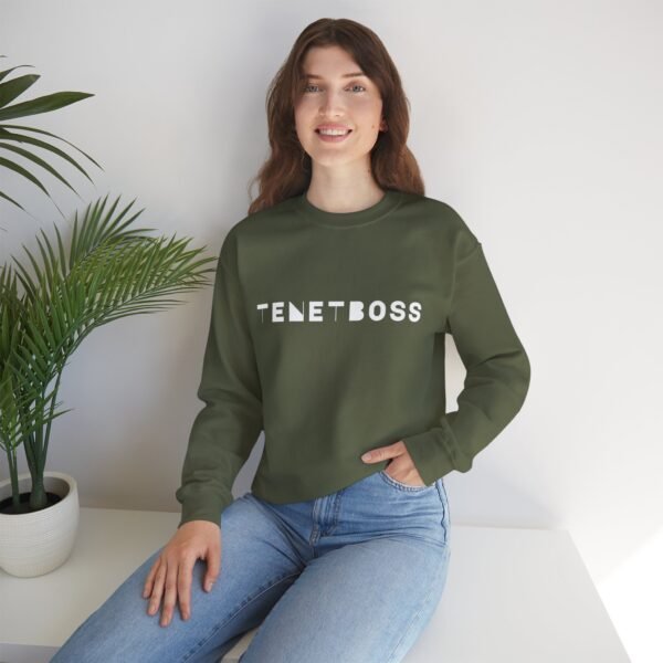 Unisex Heavy Blend™ Crewneck Sweatshirt - Trendy TENETBOSS Logo - Image 22