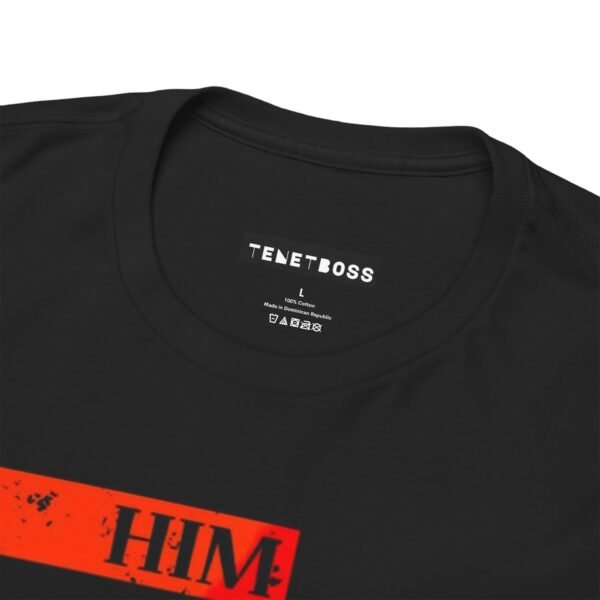 Unisex Heavy Cotton Tee - 'Love Him' Graphic T-Shirt for Couples - Image 6