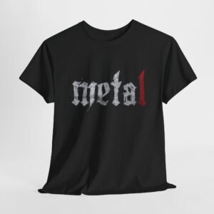 Unisex Heavy Cotton Tee - Metal Music Graphic Tee
